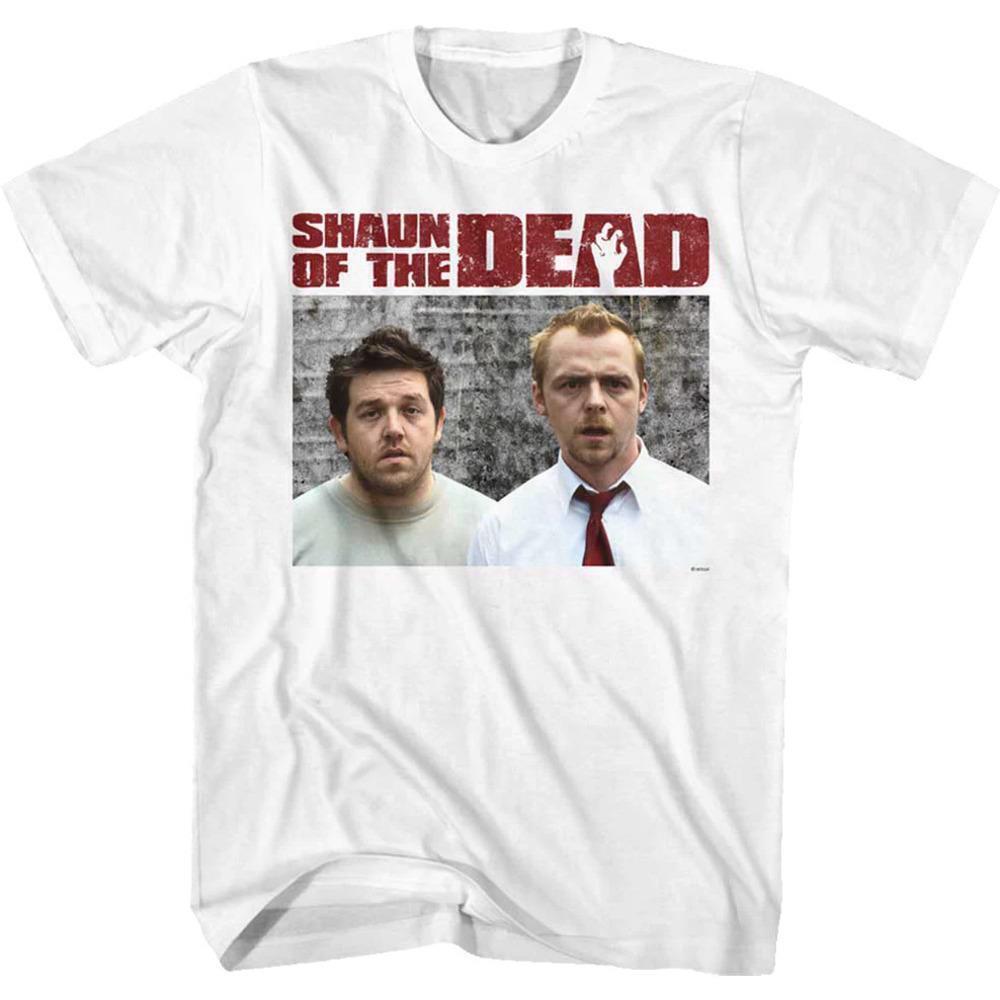 Best Friends Shaun Of The Dead T Shirt Comedy Zombie Movie Graphic Fan Tee 05